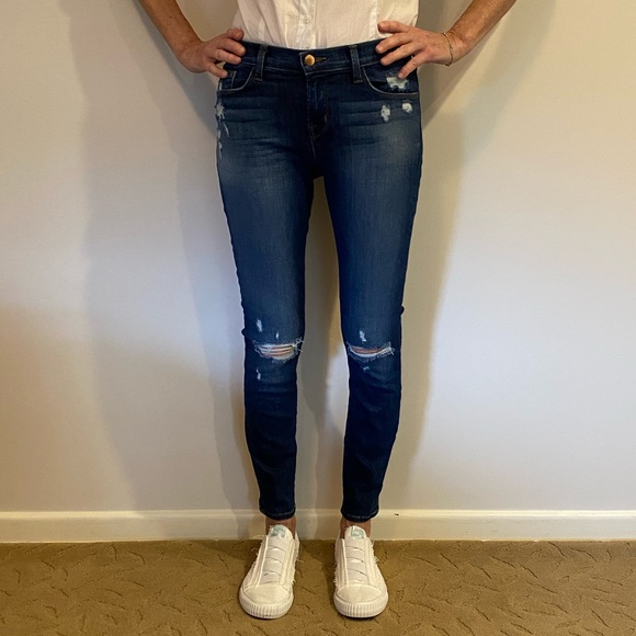 J Brand Denim - J Brand Skinny Cropped Jeans